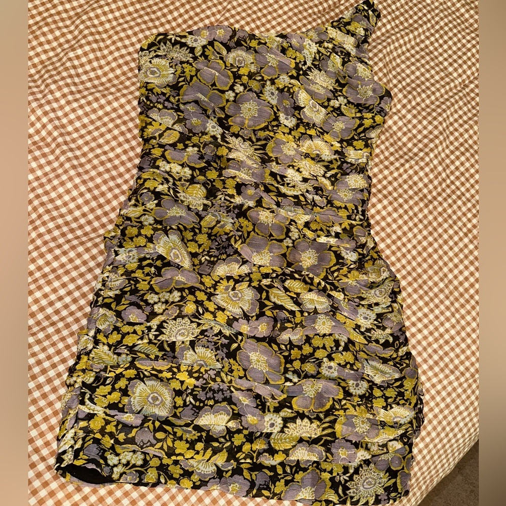 Floral One-Shoulder Dress - Picture 5 of 7